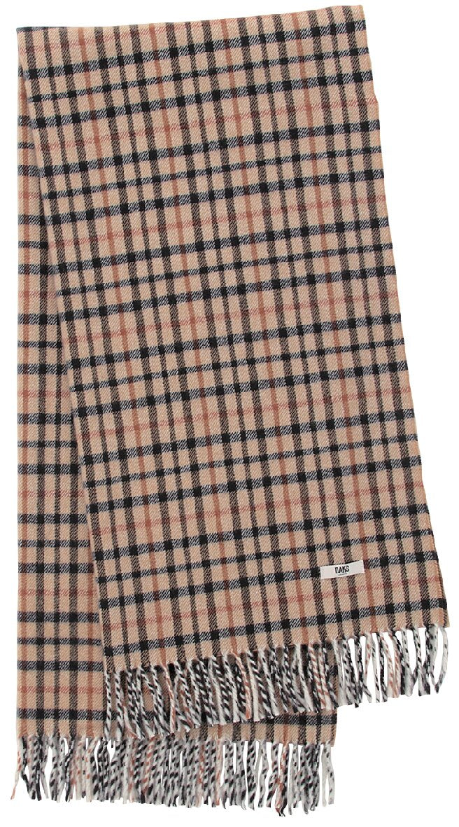 <ダックス>ウールひざ掛け<ベージュ>