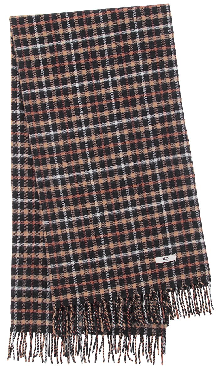 <ダックス>ウールひざ掛け<ブラック>