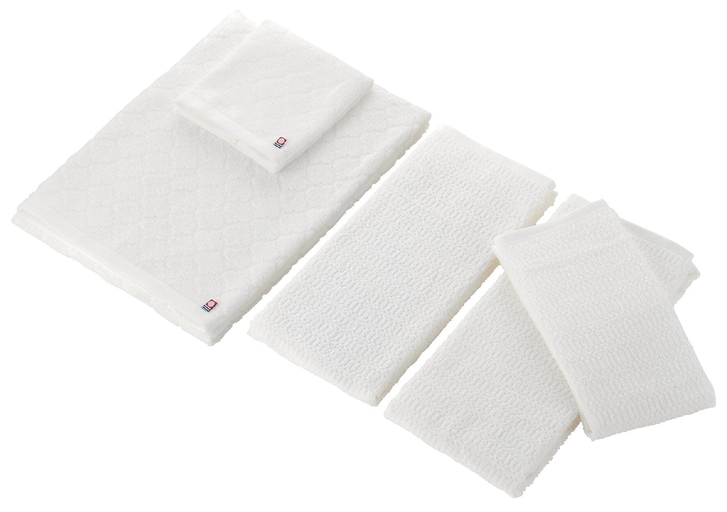 Imabari/Senshu White Luxury Towel Set