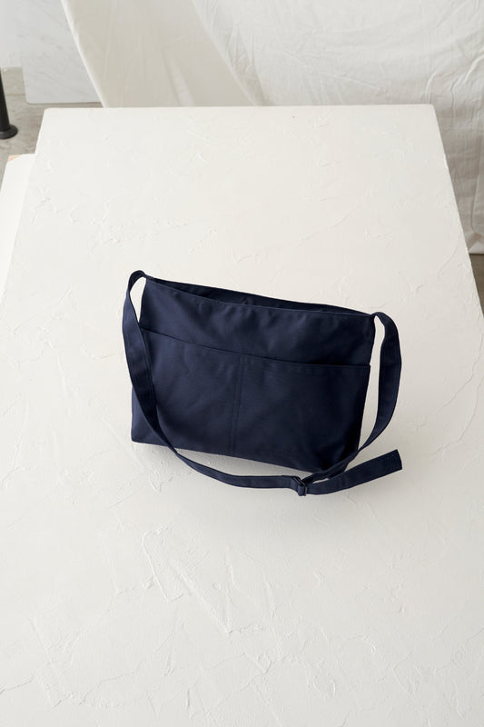 Ateliers PENELOPE Safari Shoulder Bag (Navy)