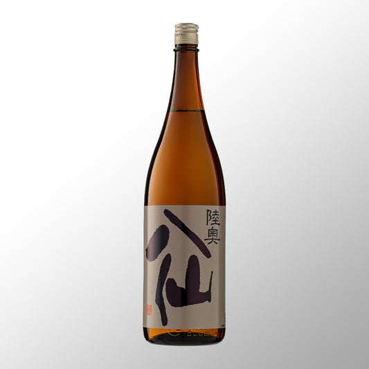 陸奥八仙 黒ラベル 純米吟醸 (火入)1.8L