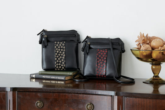 <京都新装>友禅ポシェット<レッド>