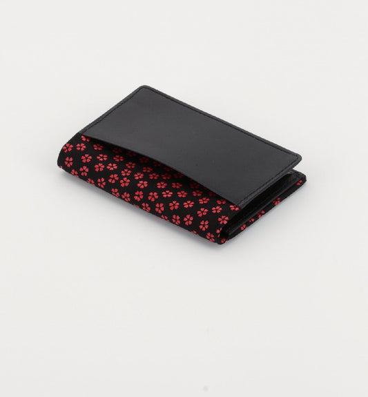 印伝名刺入<ブラック>