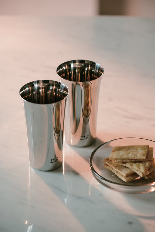 一口ビールグラス