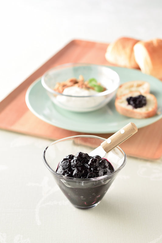 Domestic honey blueberry jam