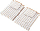 Striped towel set (beige)