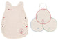 &lt;Ornet&gt; Honeybee Sleeper 3days Stein Handkerchief Set (Red)