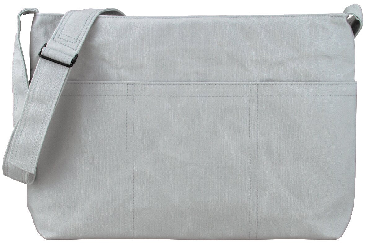 Ateliers PENELOPE Safari Shoulder Bag (Light Gray)