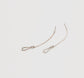 &lt;Ultima&gt; Silver drop earrings