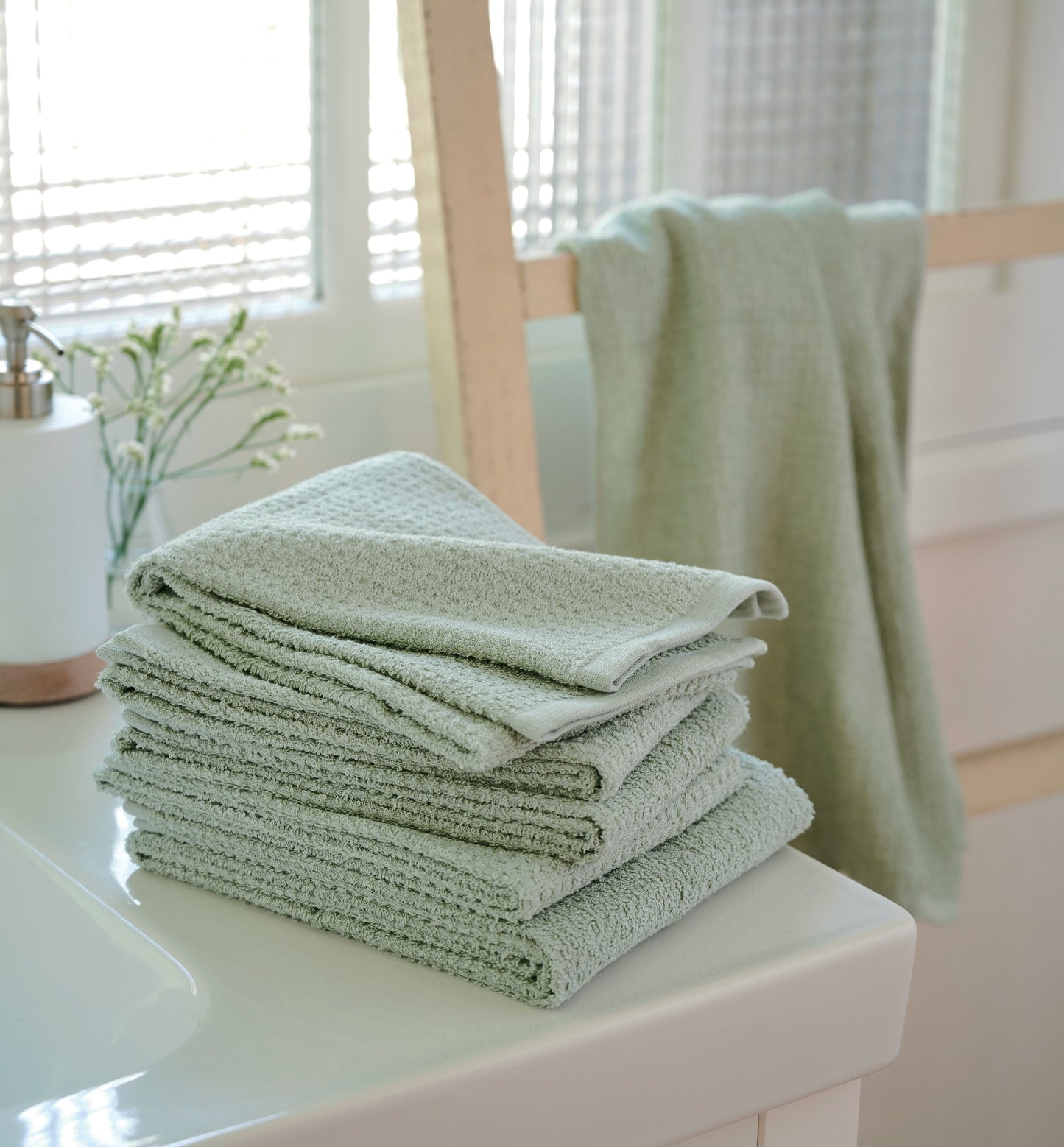 Senshu towel set (green)